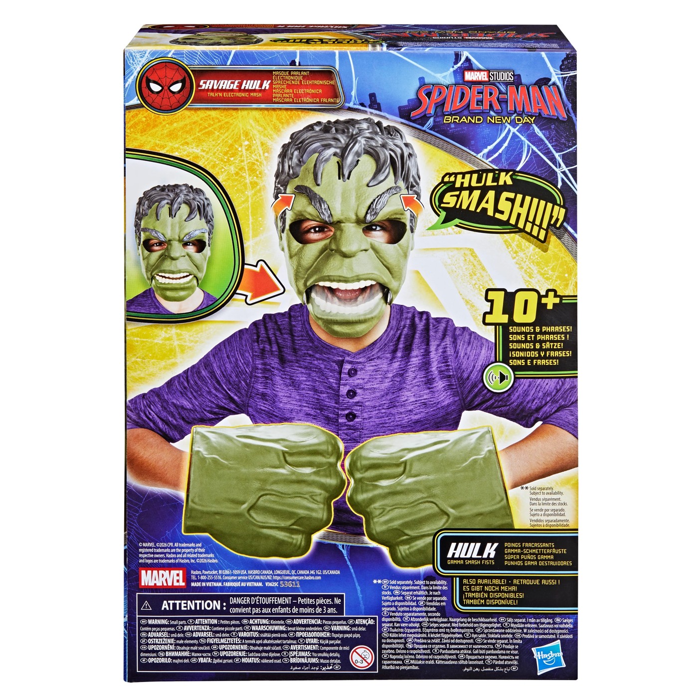 Spiderman Movie Hulk Feature Mask 2 of 4