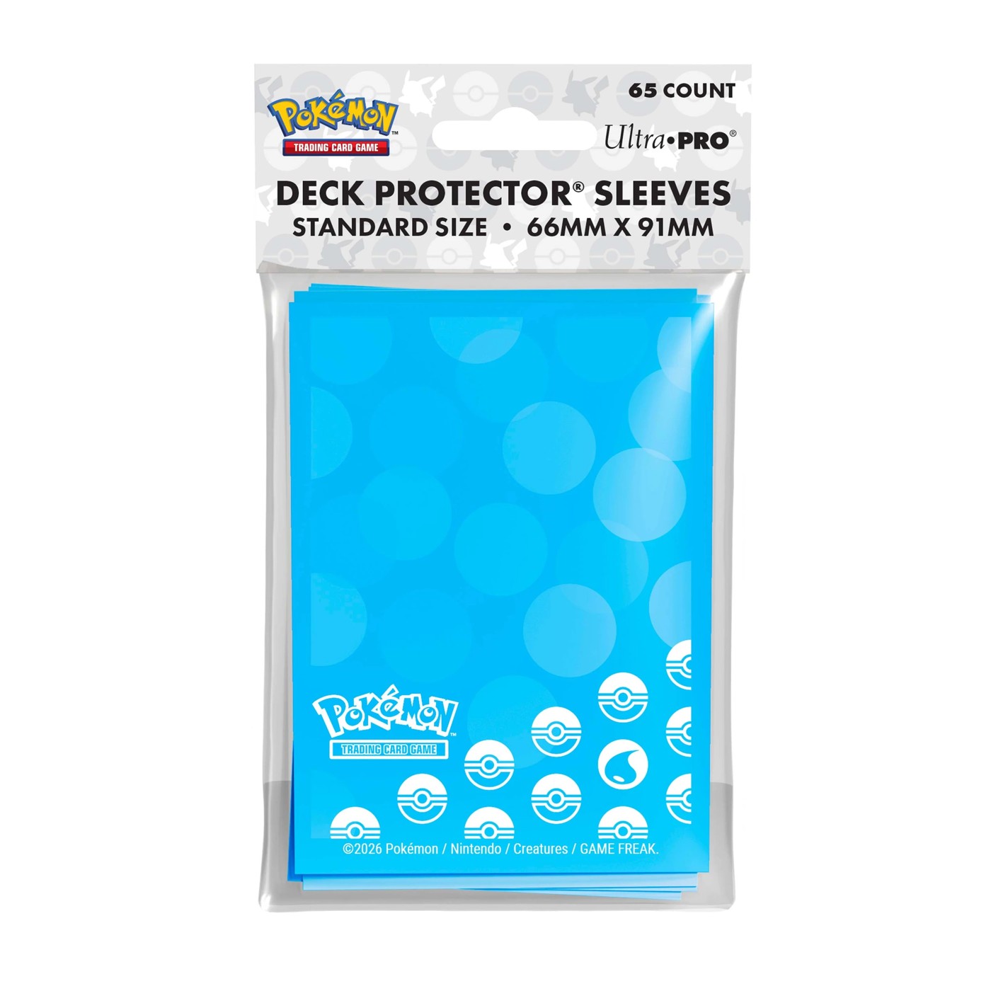 65 Piece Ultra Pro Pokemon Deck Protector Sleeves - Assorted 2 of 5