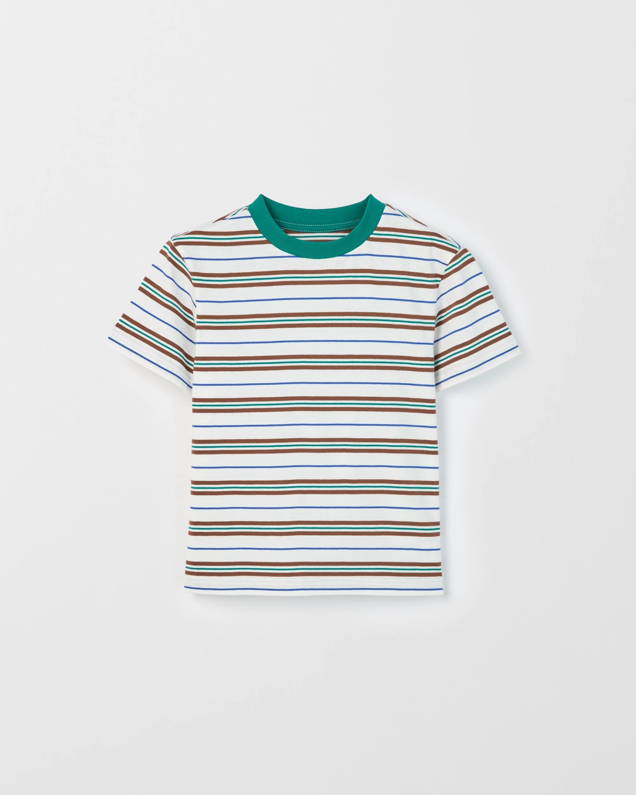 Australian Cotton Short Sleeve T-Shirt - Multi 2 of 2