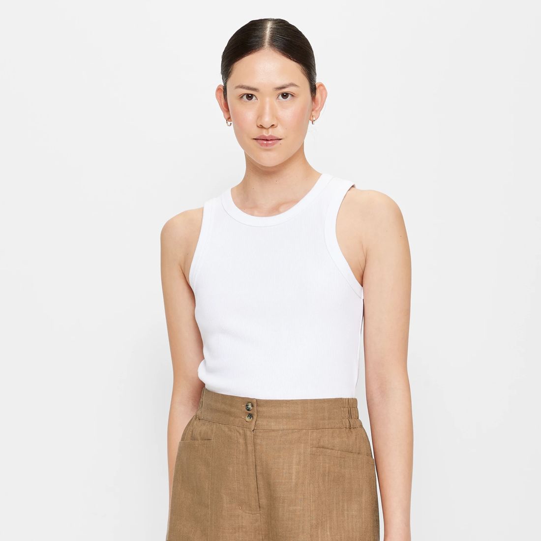 Linen Blend Seam Front Shorts - Tan | Target Australia