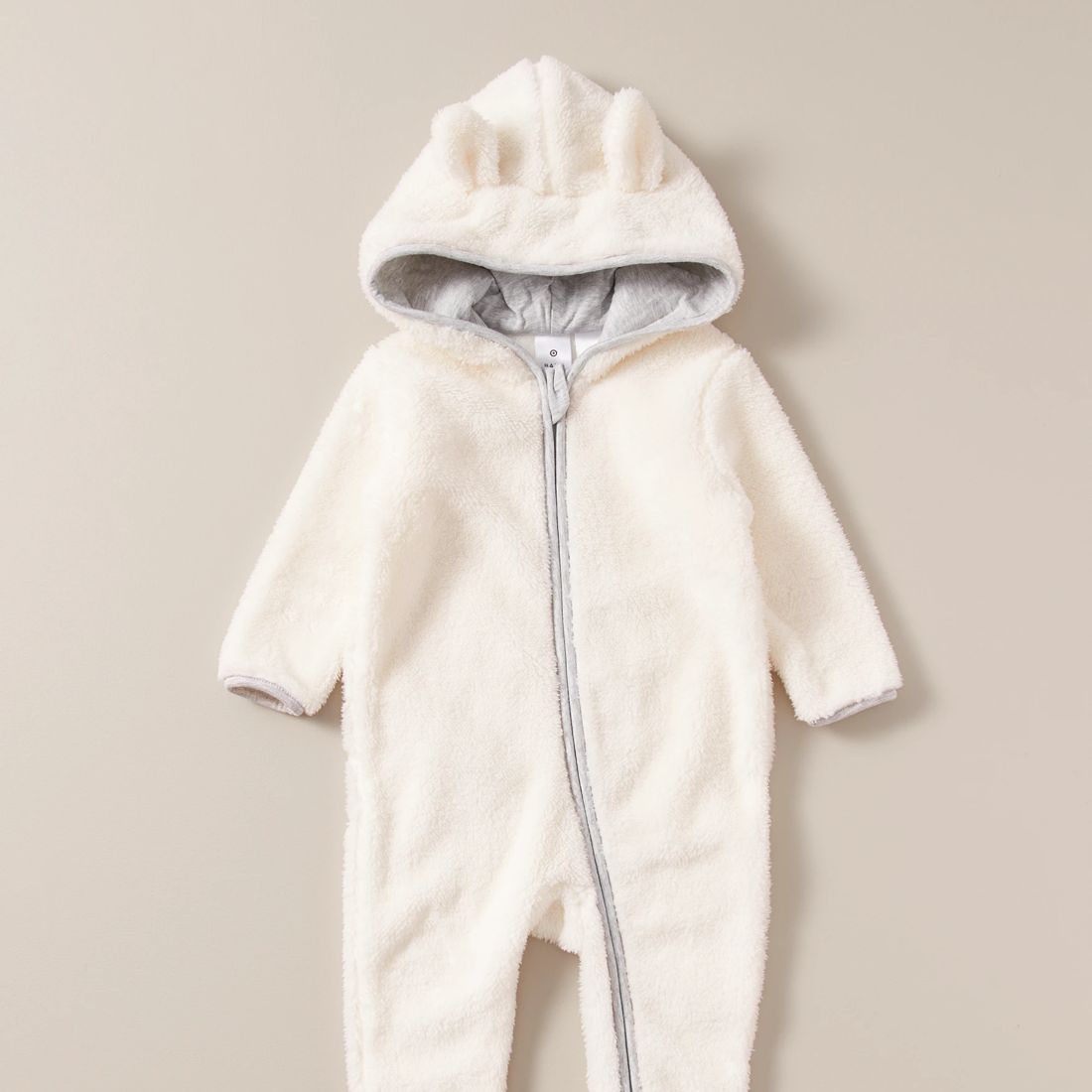 Baby Sherpa Fleece Coverall Target Australia