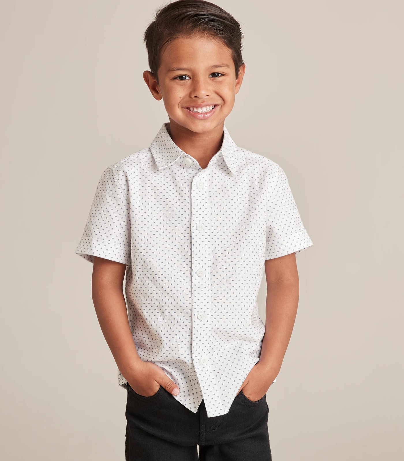 Target boys white store dress shirt