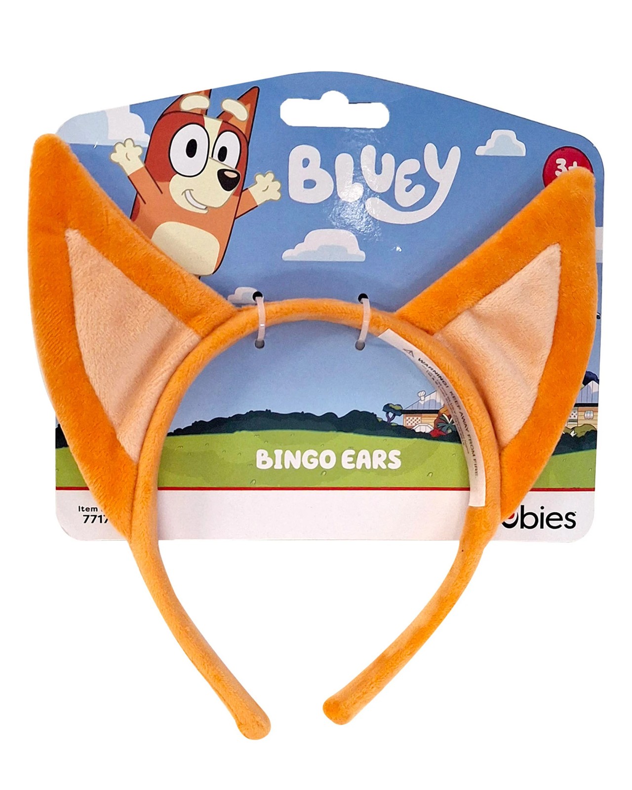 Bingo Plush Ears Child Headband 4 of 4