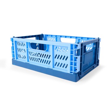 Anko 5L Collapsible Crate - Small, Blue