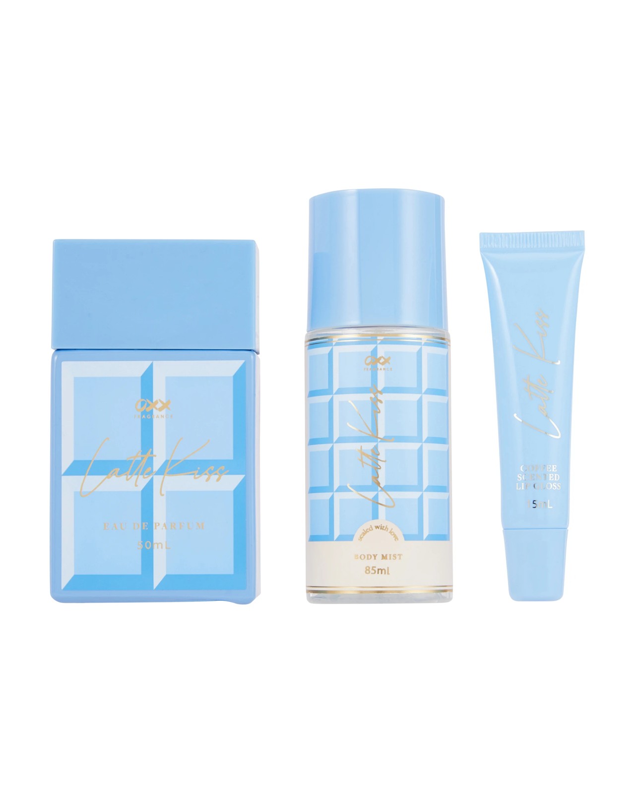 OXX Fragrance Latte Kiss Set 2 of 5