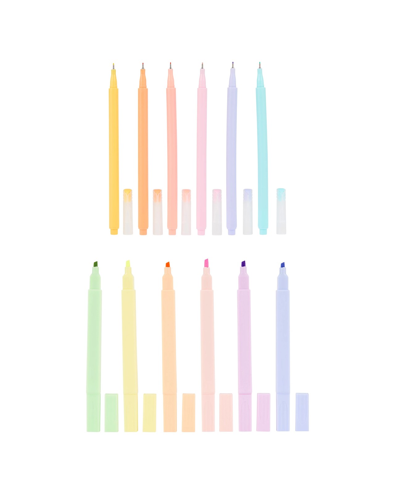 Anko 18 Pack Pastel Pen and Highlighter Set 4 of 6
