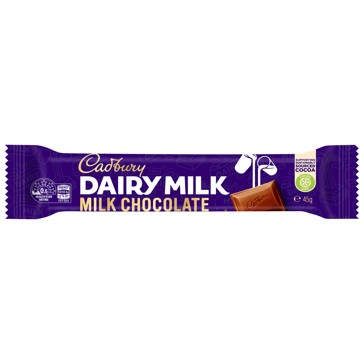 Cadbury Dairy Milk Milk Chocolate Bar 45g
