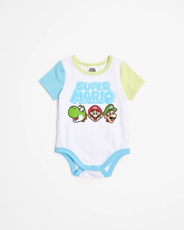 Baby Super Mario Bodysuit