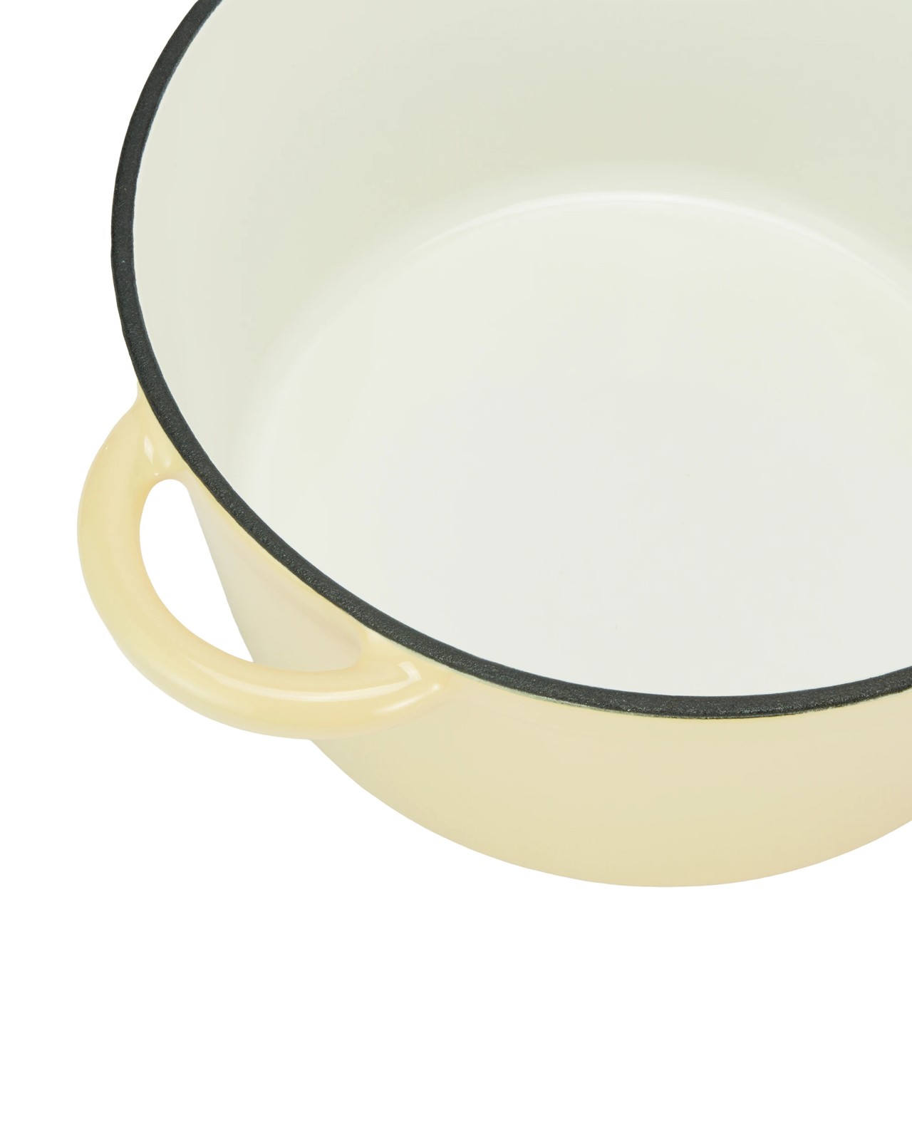 Anko 4L Cast Iron Casserole - Butter 3 of 6