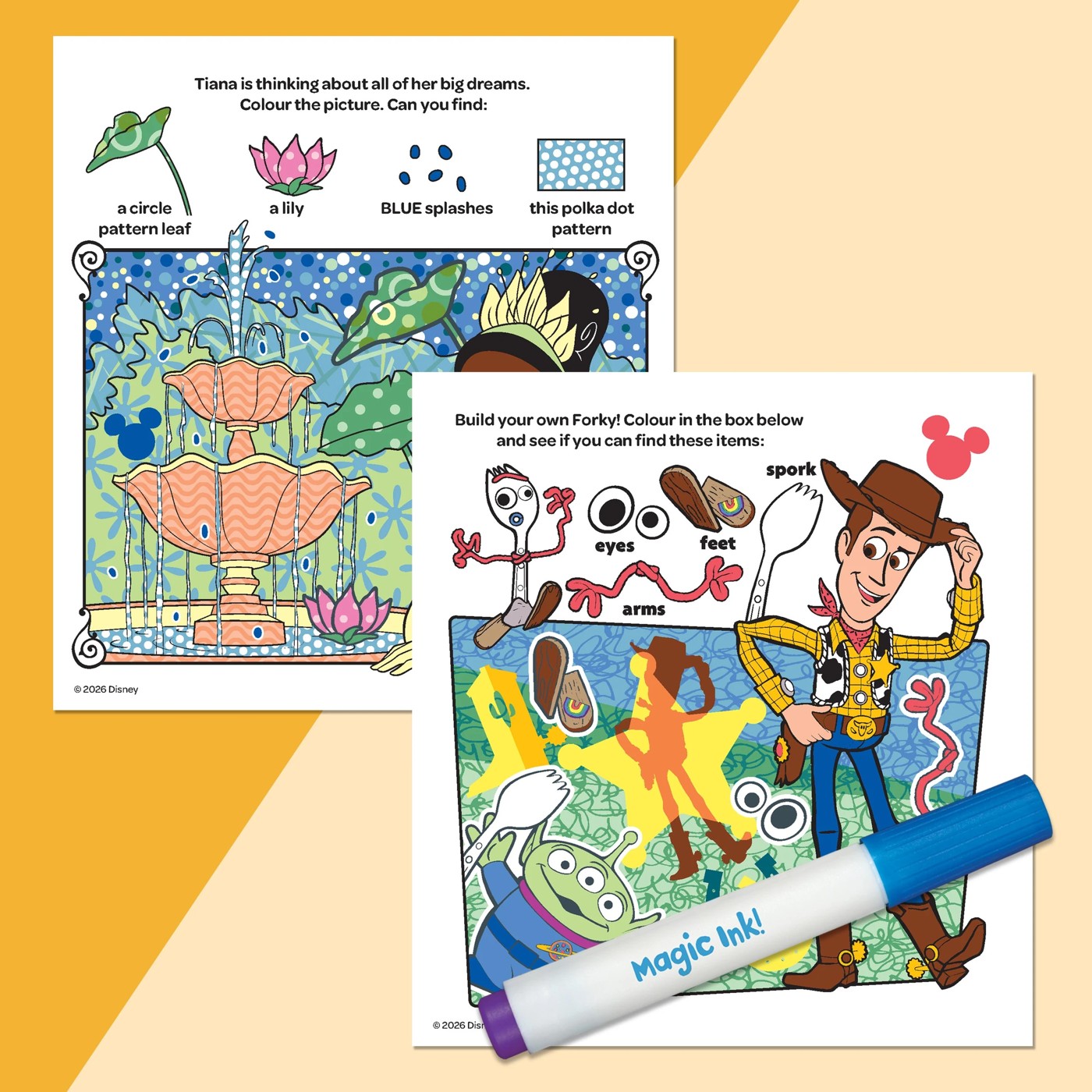 INKredibles Disney Pixar Mess Free Magic Ink Pictures - Book 4 of 5
