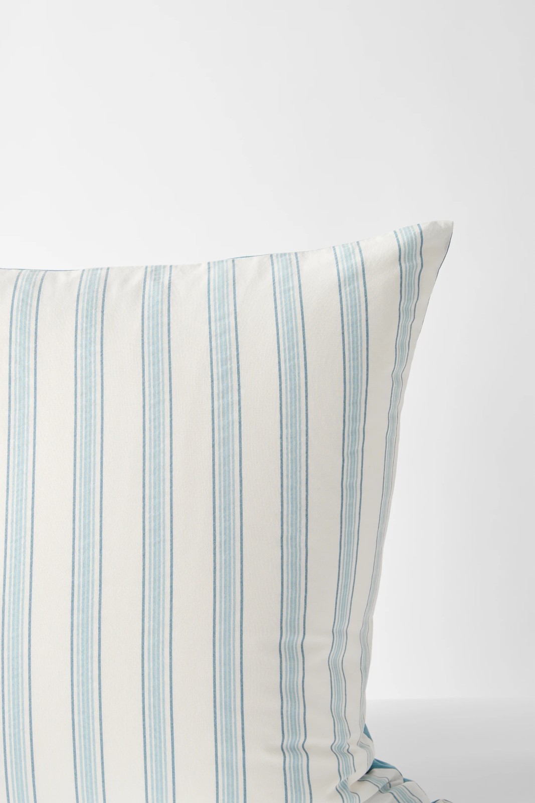 Arlo Cotton Stonewash European Pillowcase - Adriatic Blue 2 of 5