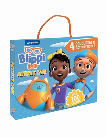 Moongug Blippi Activity Case - Book