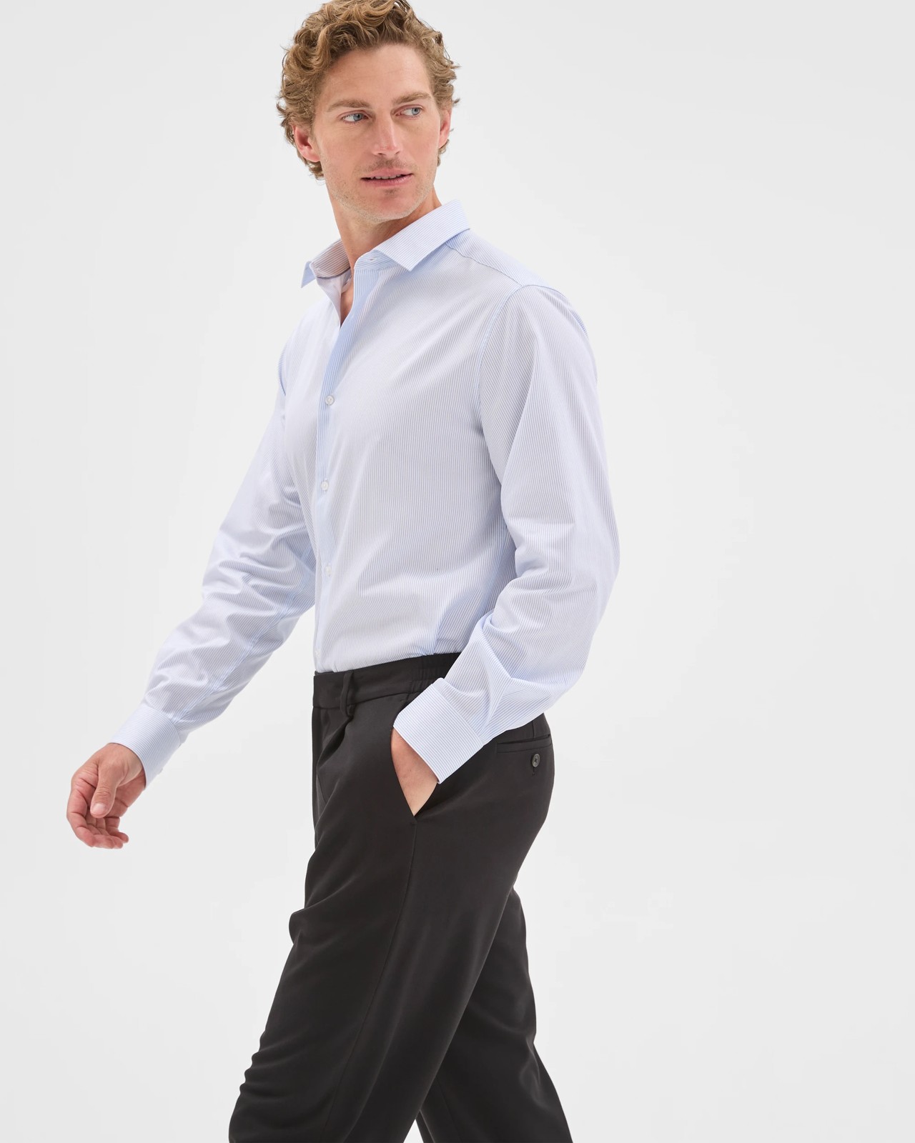 Preview Australian Cotton Business Stripe Shirt 4 of 6