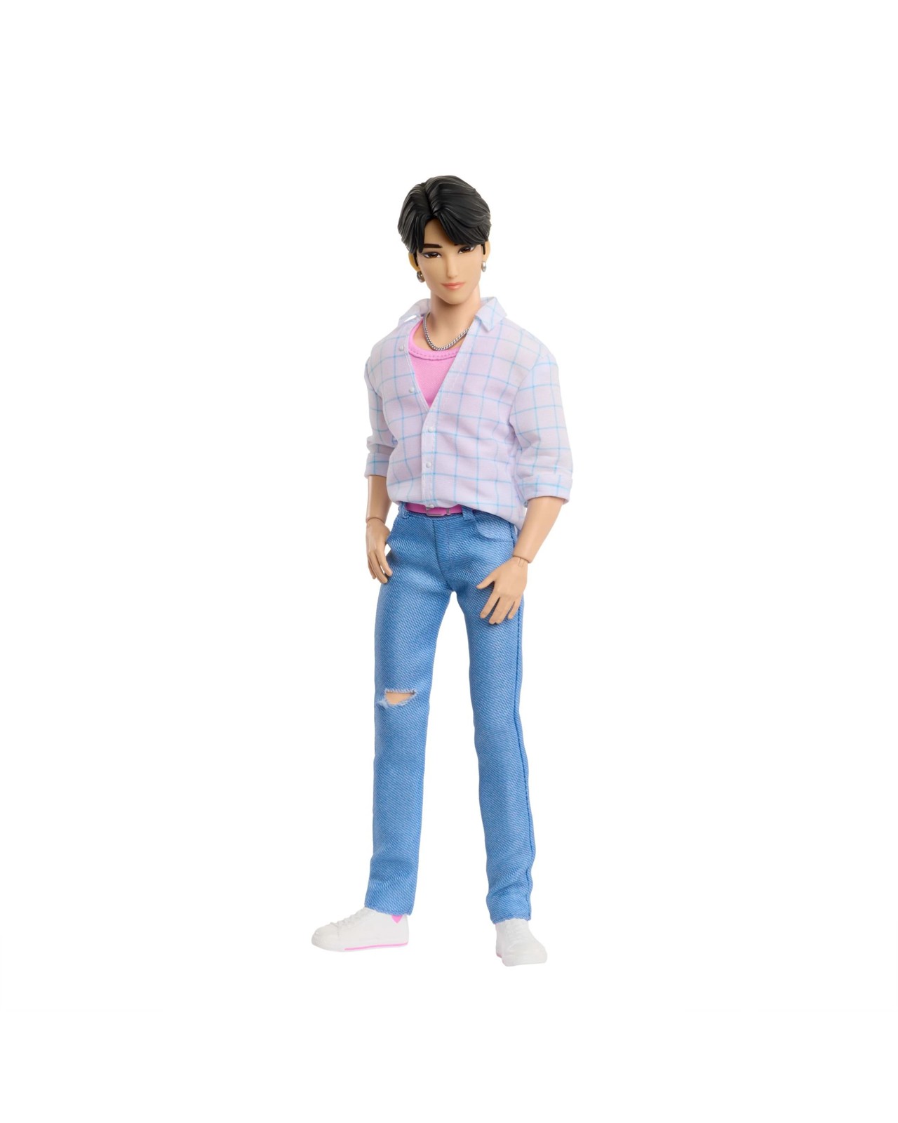KPop Demon Hunters Saja Boys Jinu Fashion Doll 3 of 5