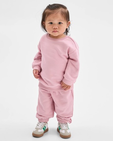 Baby Australian Cotton Blend Plain Trackpants