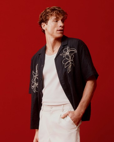 Australian Cotton Rich Short Sleeve Shirt - Commons