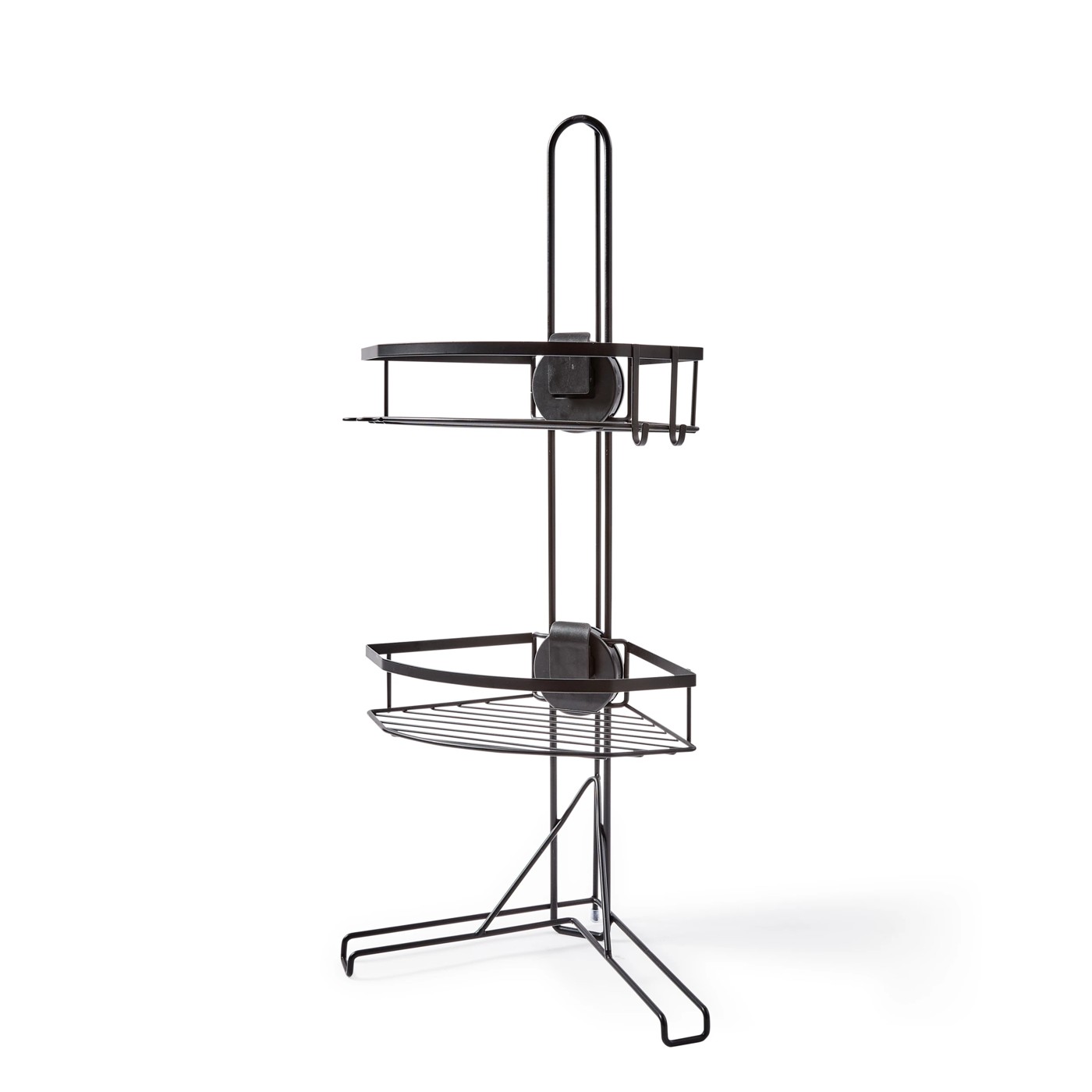 Anko Adjustable Corner Shower Caddy - Black 2 of 6