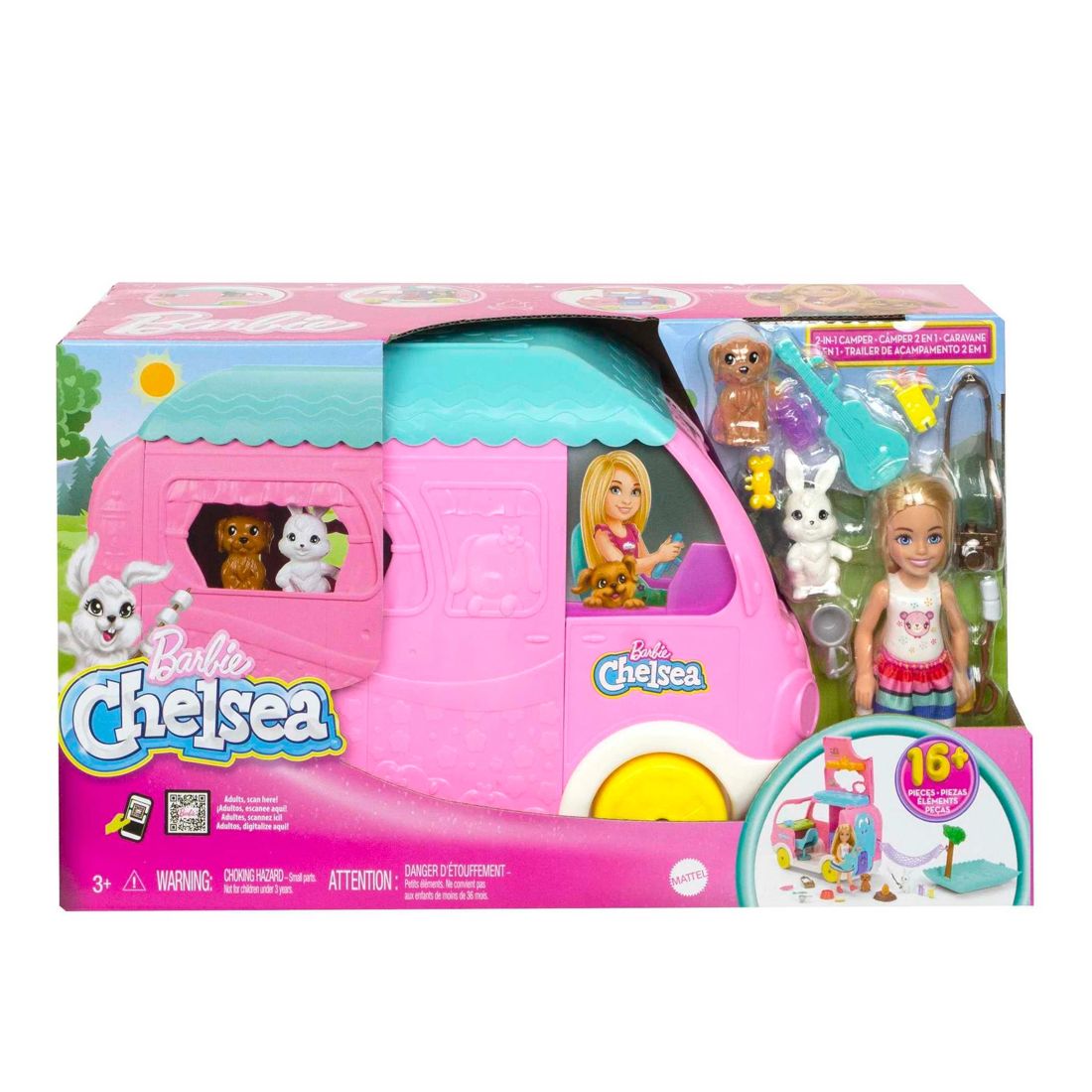 Barbie Chelsea 2in1 Camper Playset Target Australia