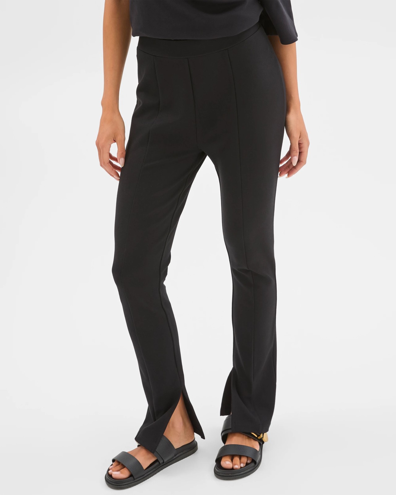 Lily Loves Ponte Side Split Pants 6 of 6