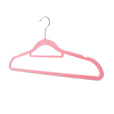 12 Pack Flocked Hangers - Anko