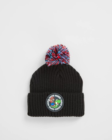 Super Mario Pom Pom Beanie