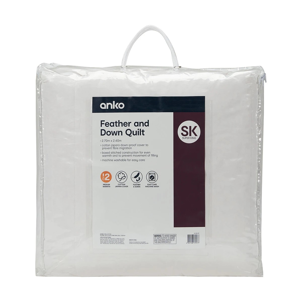 Target feather and outlet down quilt