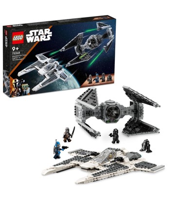 LEGO® Star Wars Mandalorian Fang Fighter vs. TIE Interceptor 75348