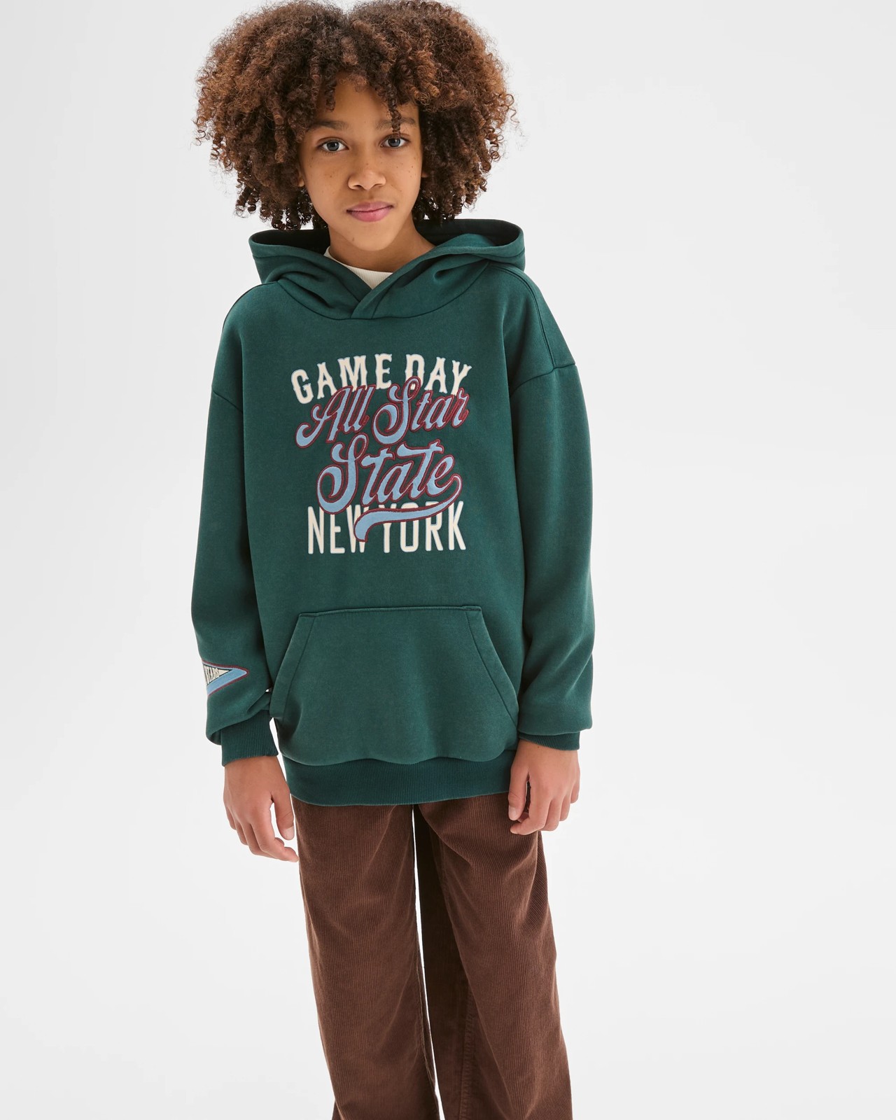 Long Sleeve Sweat Popover Heavyweight Hoodie 2 of 5