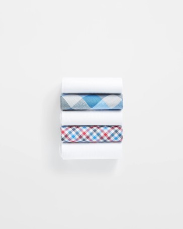 Mens 5 Pack Assorted Handkerchiefs