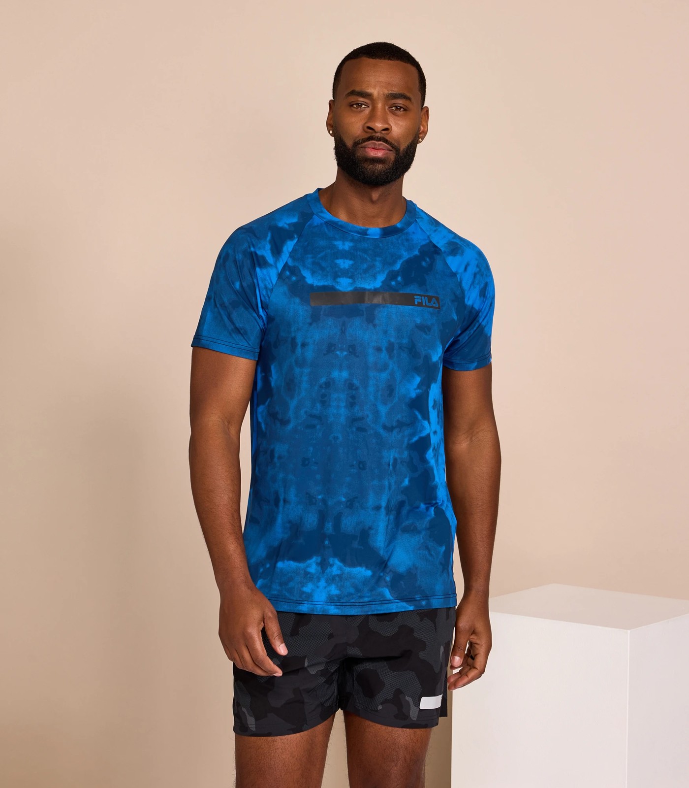 Fila shirt cheap mens blue