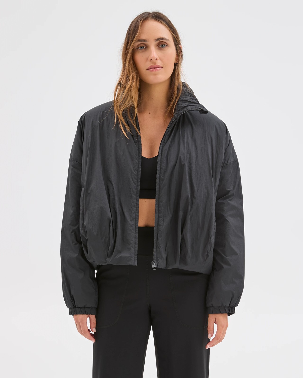 Active Insulated Padded Jacket  - Black 4 of 6