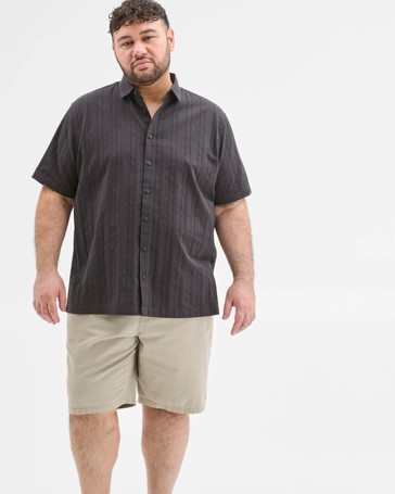 Plus Size Australian Cotton Textured Shirt