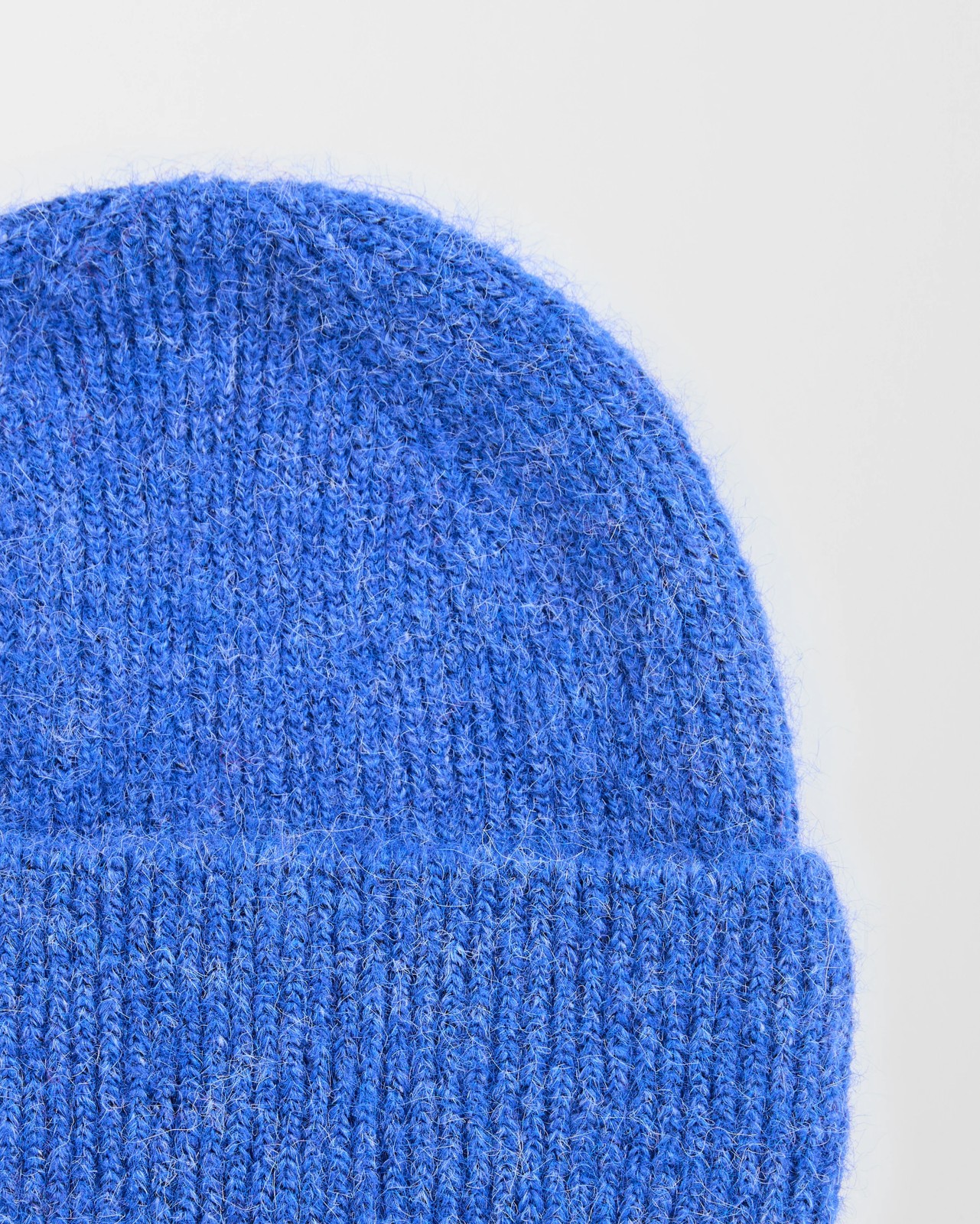 Brushed Beanie - Cobalt 2 of 2