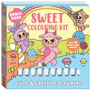 Bouji Bous: Sweet Colouring Kit - Book