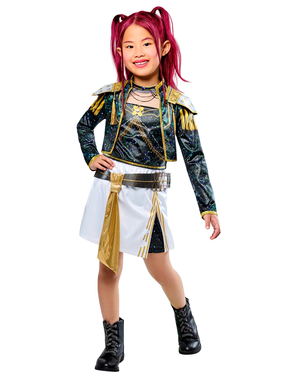 K-Pop Demon Hunters Mira Golden Deluxe Child Costume - Size 9-10yrs 2 of 5