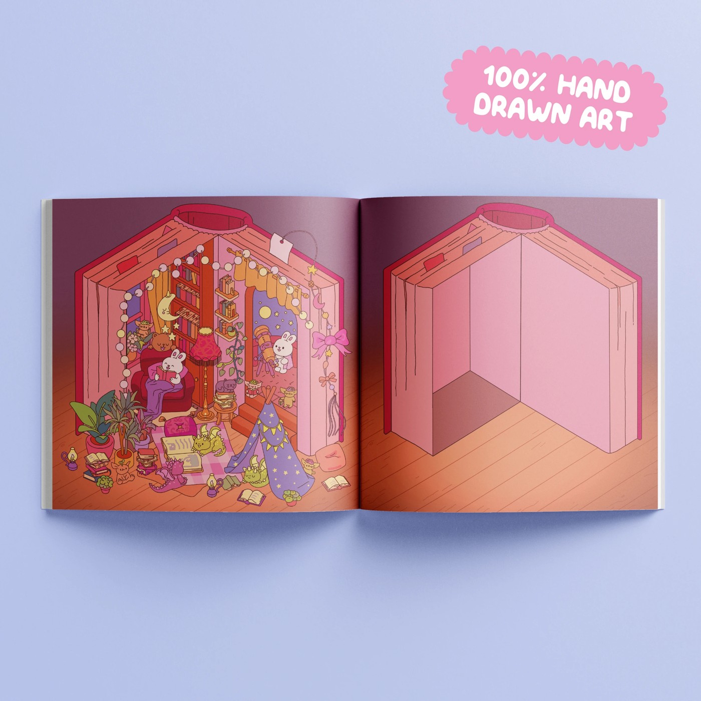 Cosy Sticker Worlds Magical Whimsy Book 5 of 5