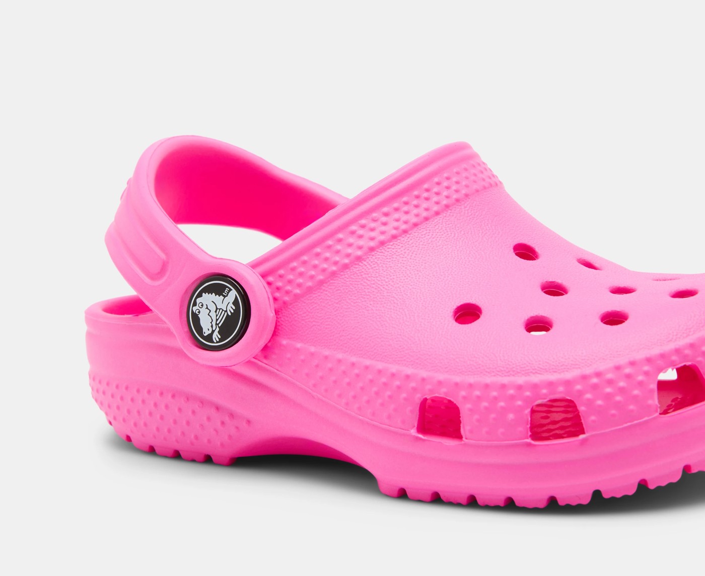Crocs Toddler Classic Clog - Pink Crush 3 of 5