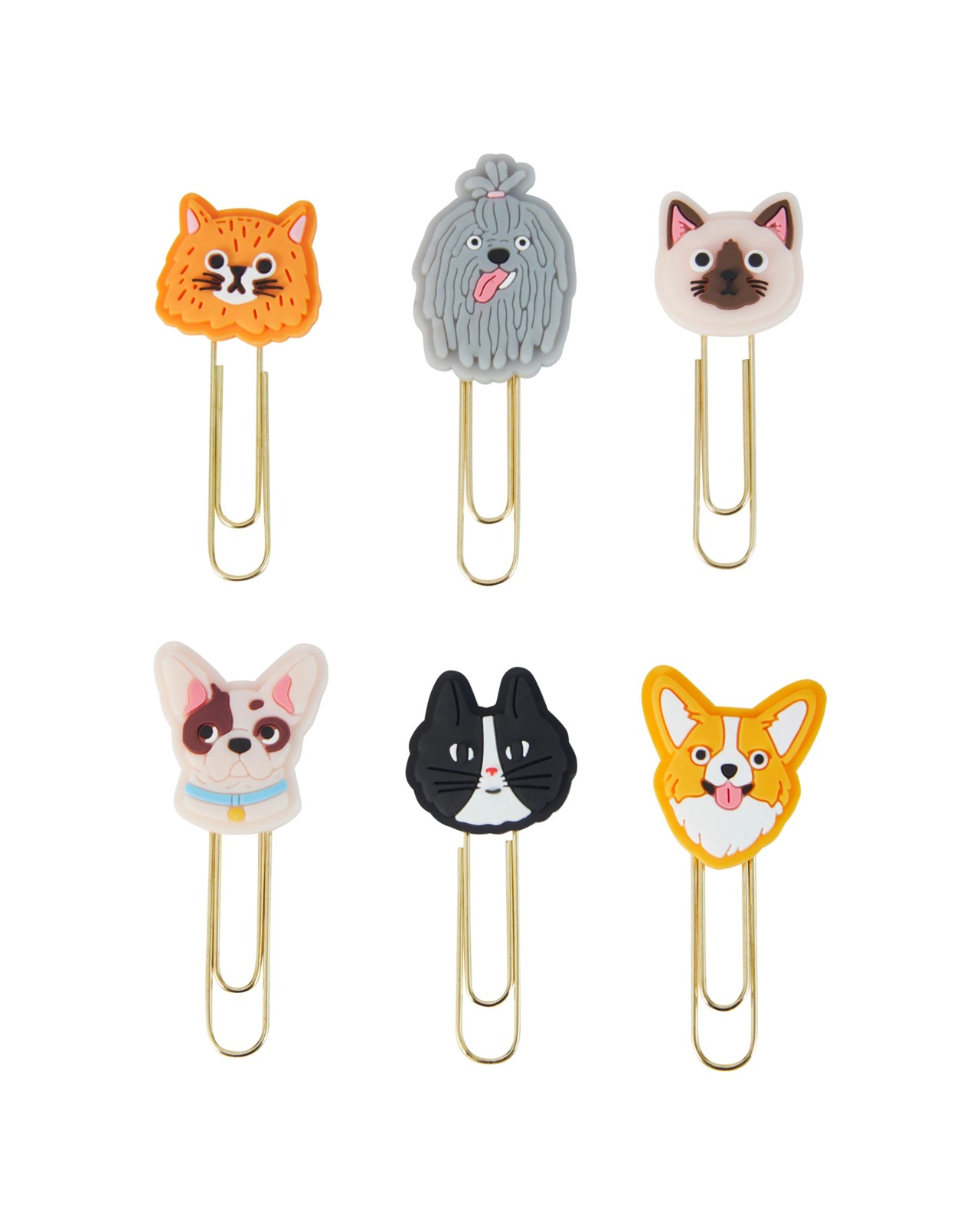Anko 6 Pack Paper Clips - Pet Animal 2 of 3