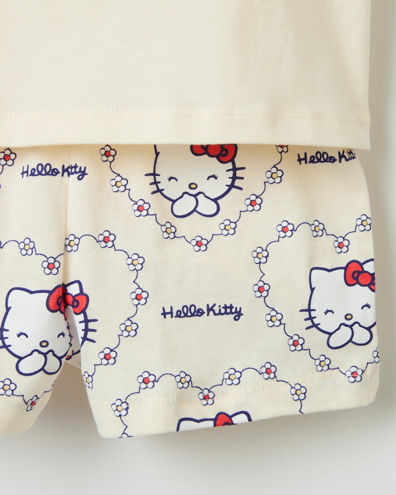 Licensed Hello Kitty Australian Cotton Older Girls Pyjama Set 4 of 5