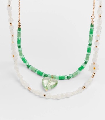 Lily Beaded Layer Necklace