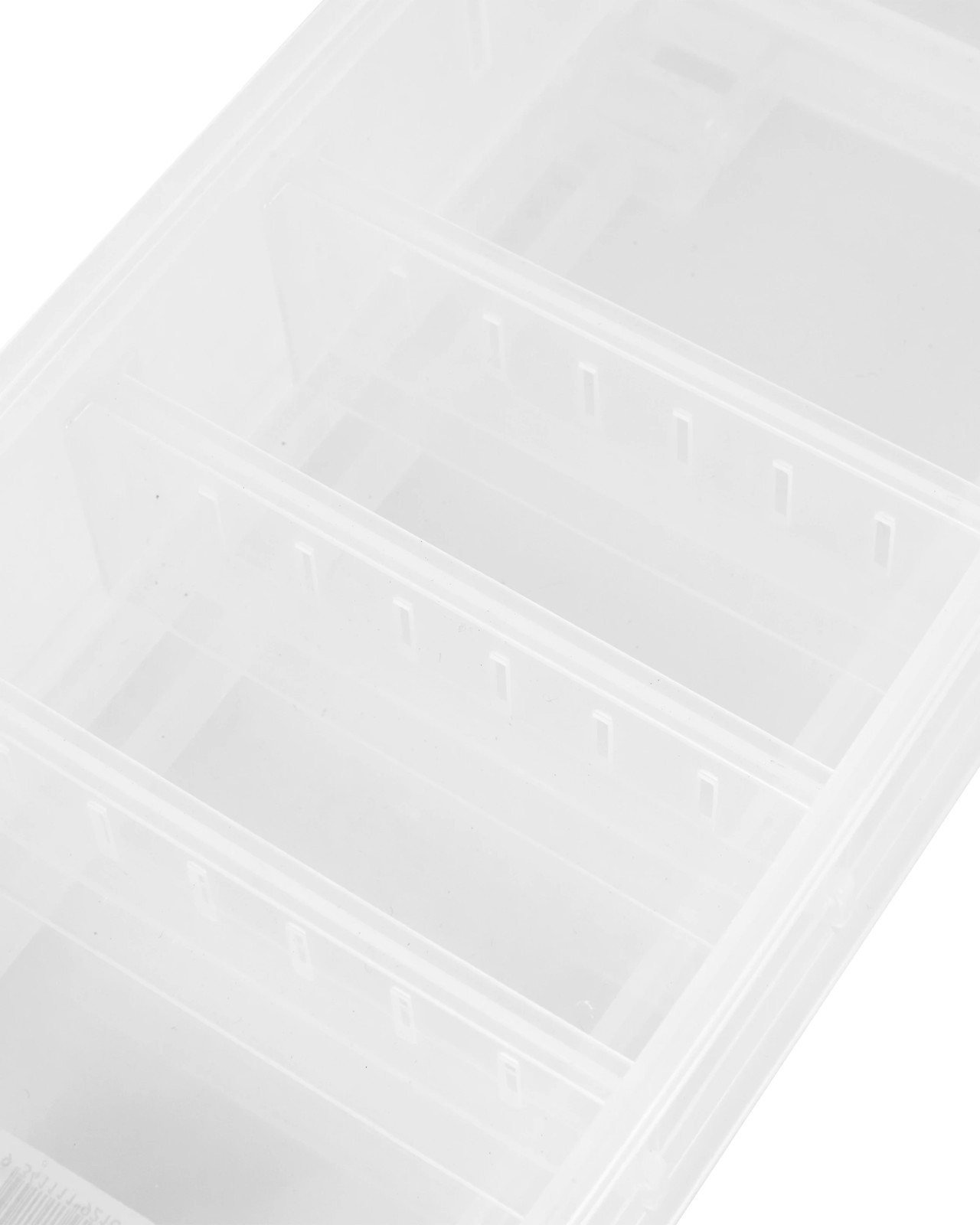 Anko Low Stackable Roller Storage - Clear 4 of 5