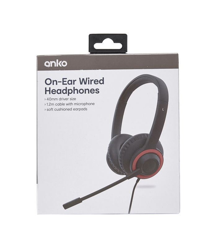 On Ear Wired Headphones Anko Target Australia