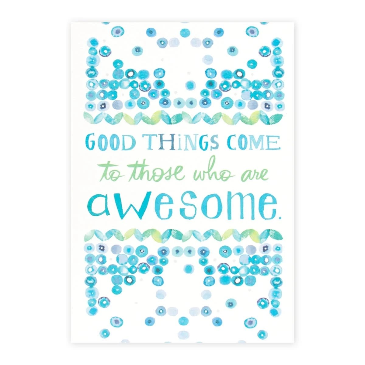Connections from Hallmark Birthday Card - Good Things Come 3 of 3