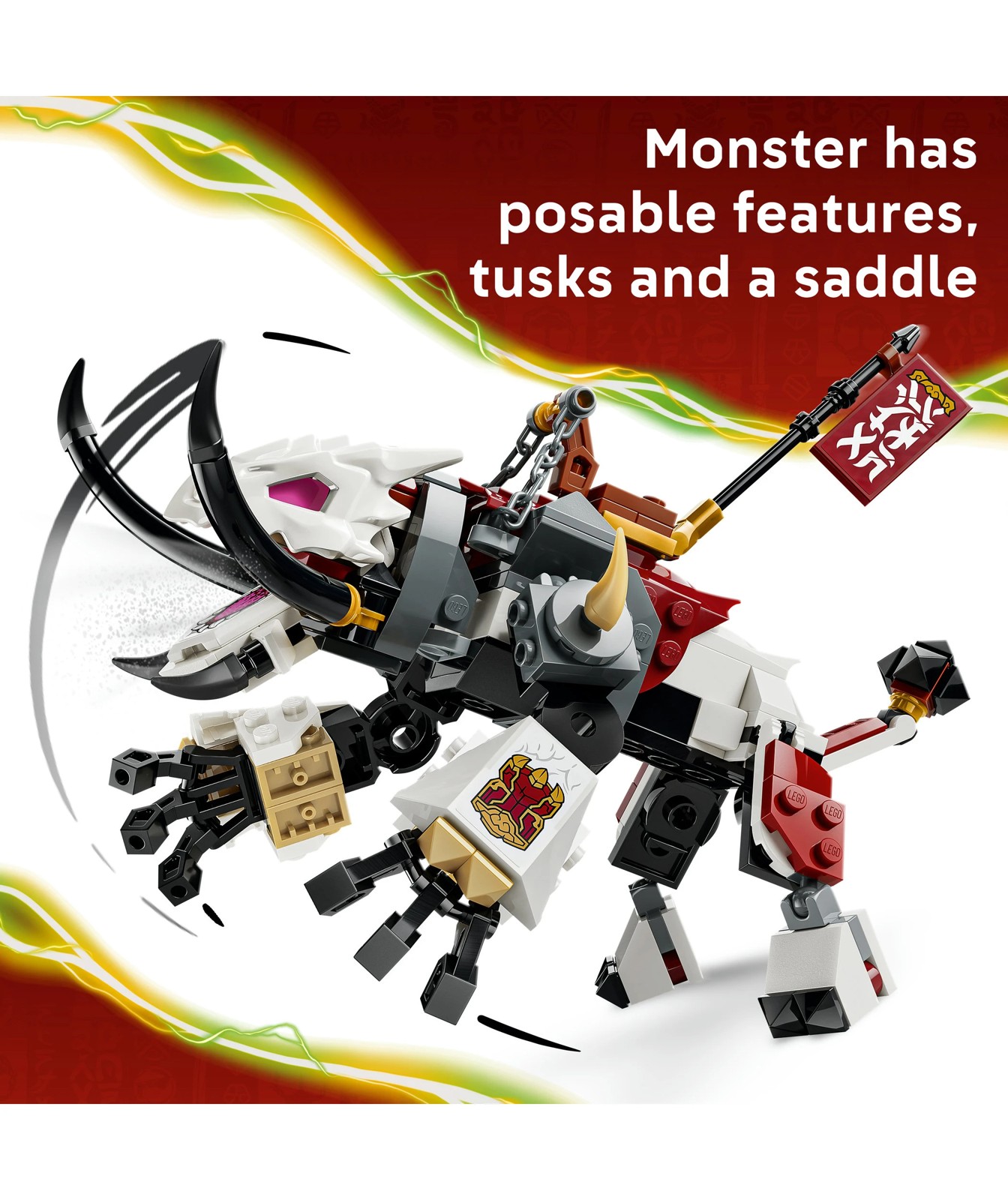 LEGO® NINJAGO Zilvar and Grimtak the Dragon Beast 71863 3 of 6