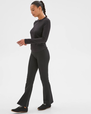 Active Studio Luxe Long Sleeve Ruched Top