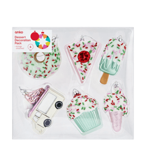 6 Pack Dessert Decoration Pack - Anko