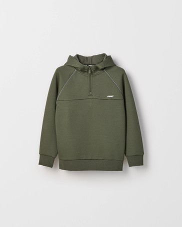 Australian Cotton Blend Active Popover Sweat Top