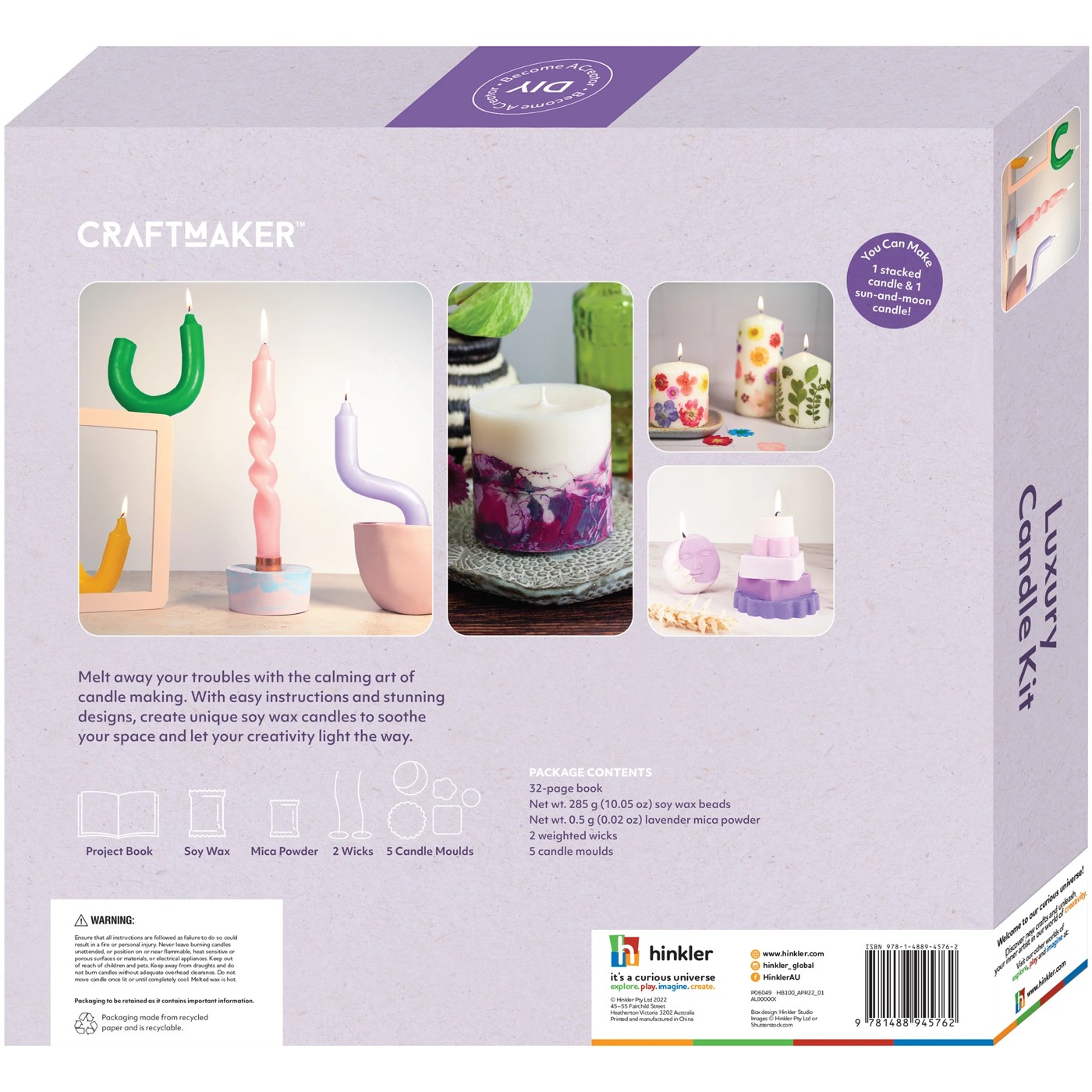 Craft Maker Create Your Own Luxury Candles Kit