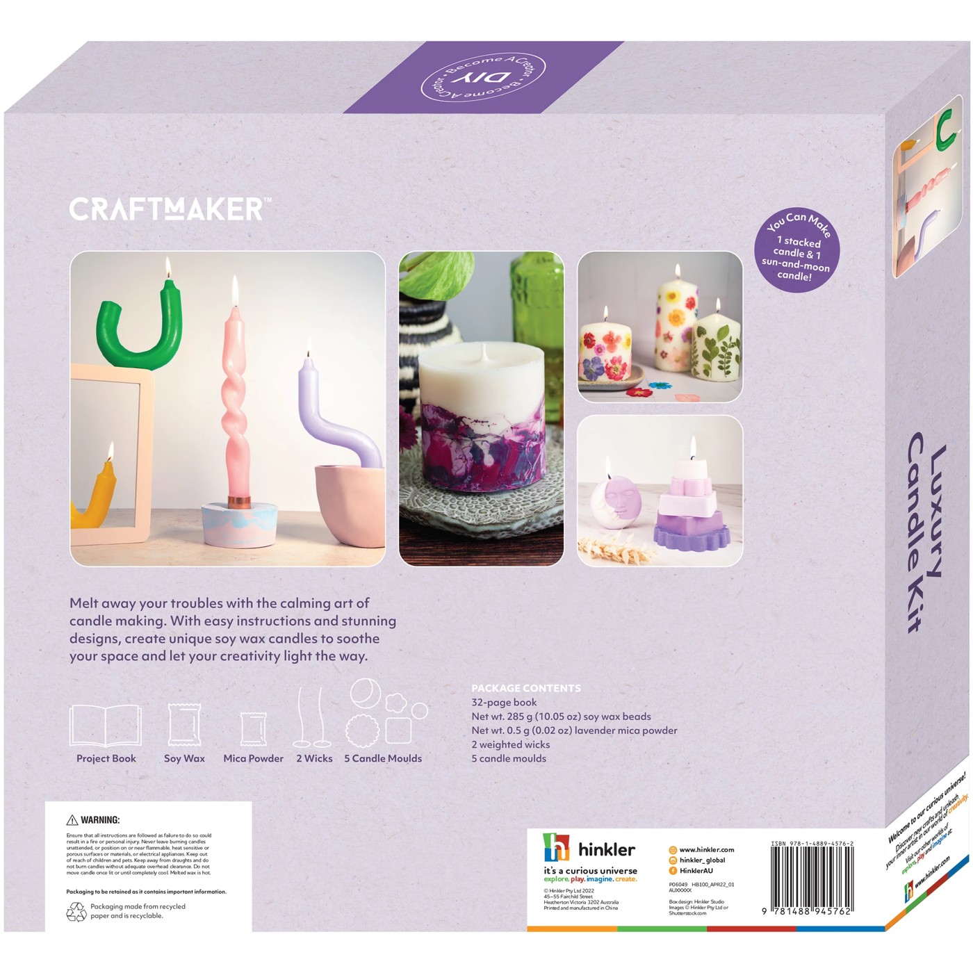 Craft Maker Create Your Own Luxury Candles Kit