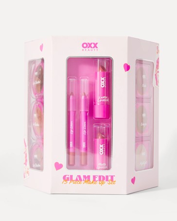 OXX Beauty 15 Piece Glam Edit Makeup Set